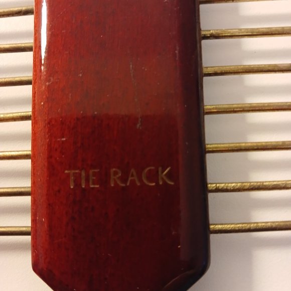 Tie Rack Wooden Made in Germany - Picture 5 of 9
